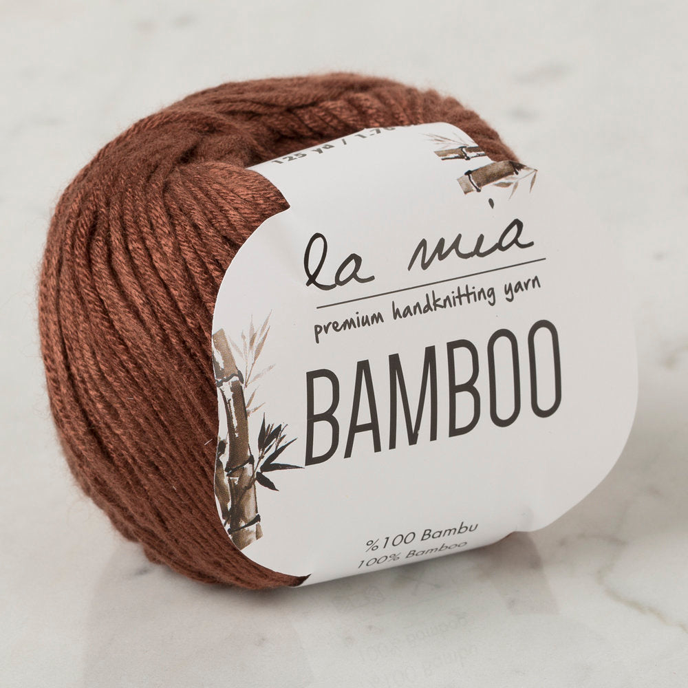 La Mia Bamboo Yarn, Brown - L087