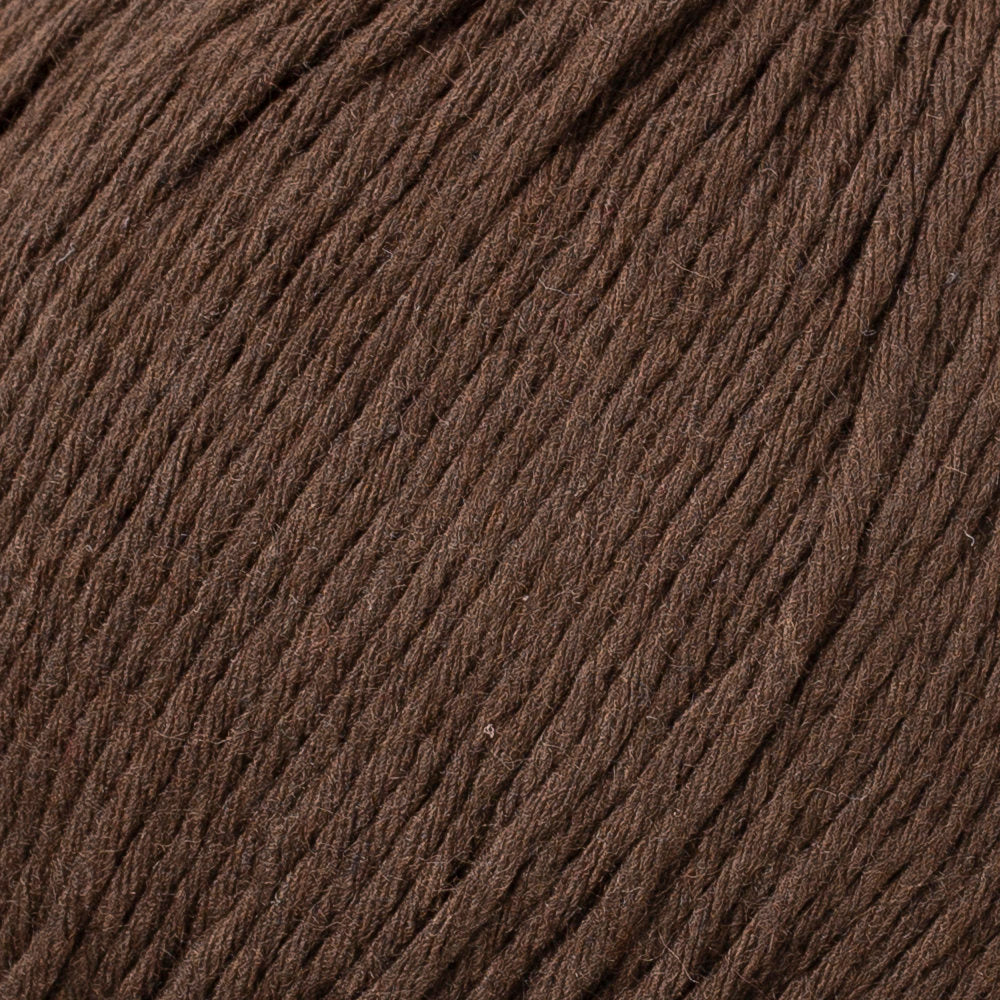 Loren Natural Cotton Yarn, Brown - R035