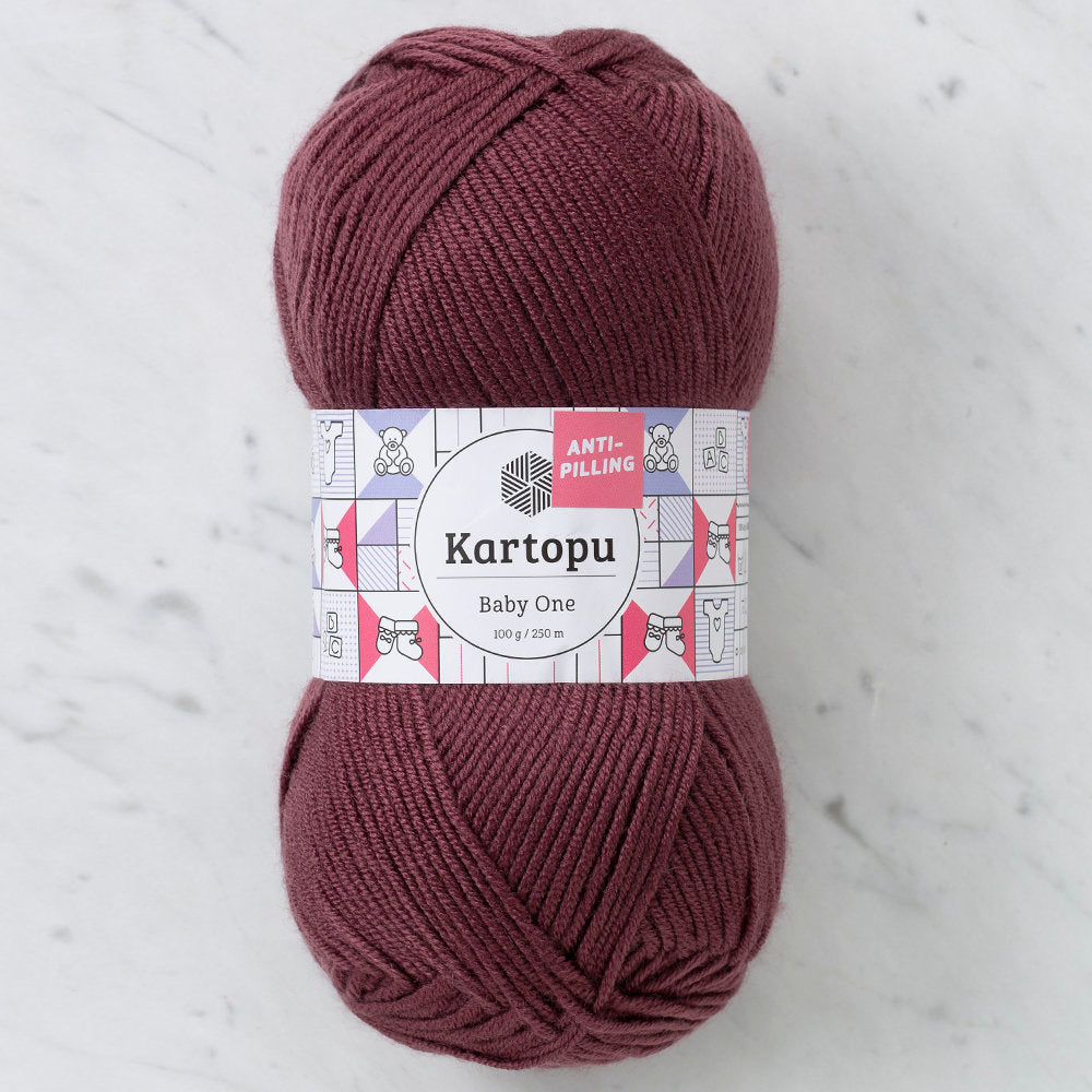 Kartopu Baby One Knitting Yarn, Purple - K1707
