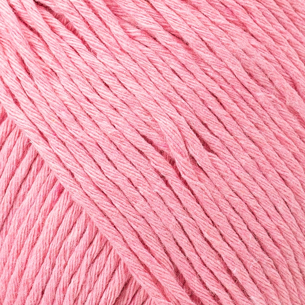 Loren Natural Cotton Yarn, Pink - R100