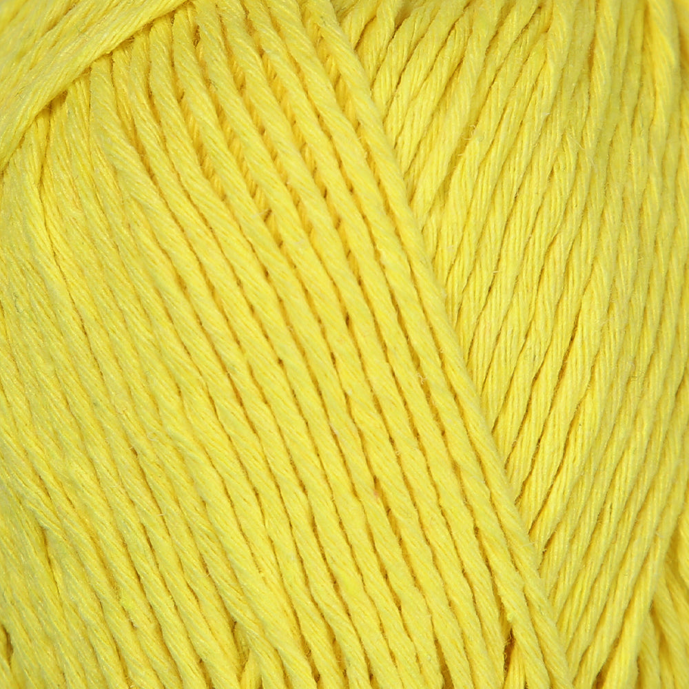 Loren Natural Cotton Yarn, Pastel Yellow - R086