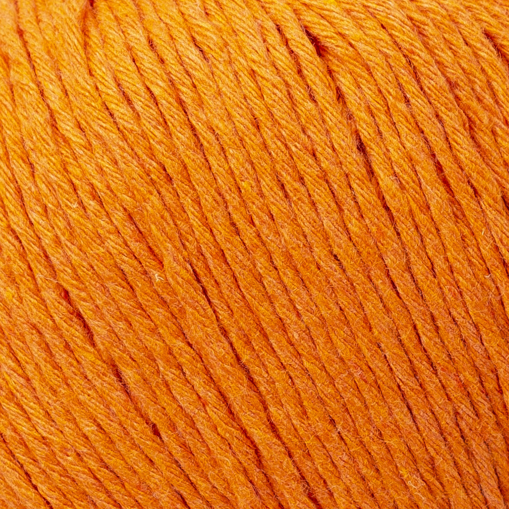 Loren Natural Cotton Yarn, Orange - R096