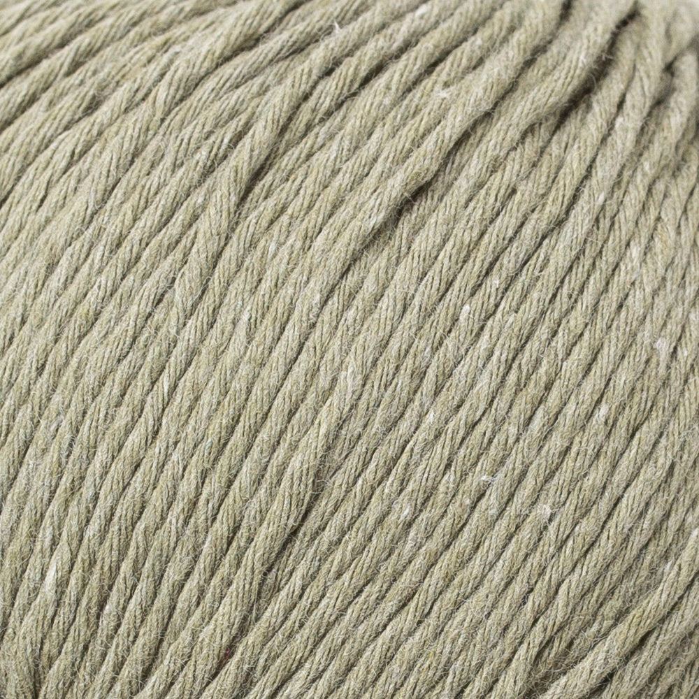 Loren Natural Cotton Yarn, Green - R089