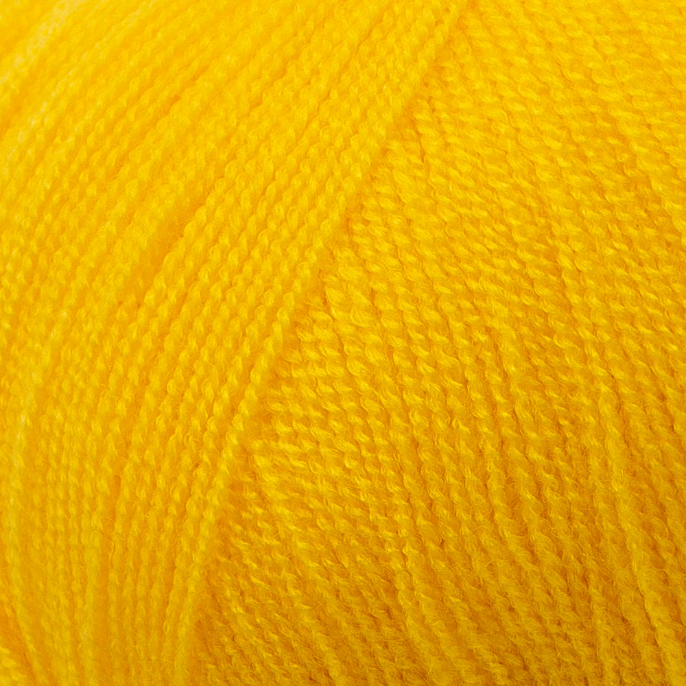 Kartopu Kristal Knitting Yarn, Yellow - K301
