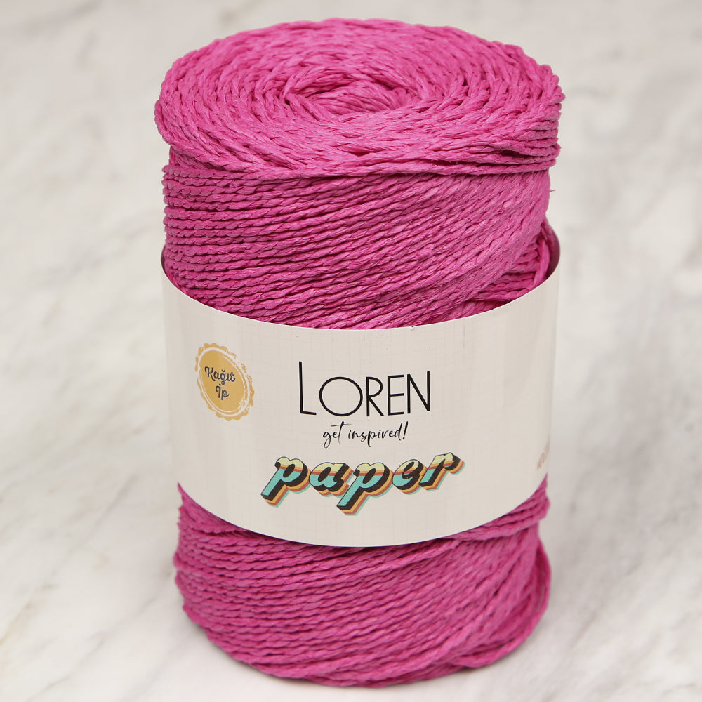 Loren Paper Yarn, Fuchsia - RH23