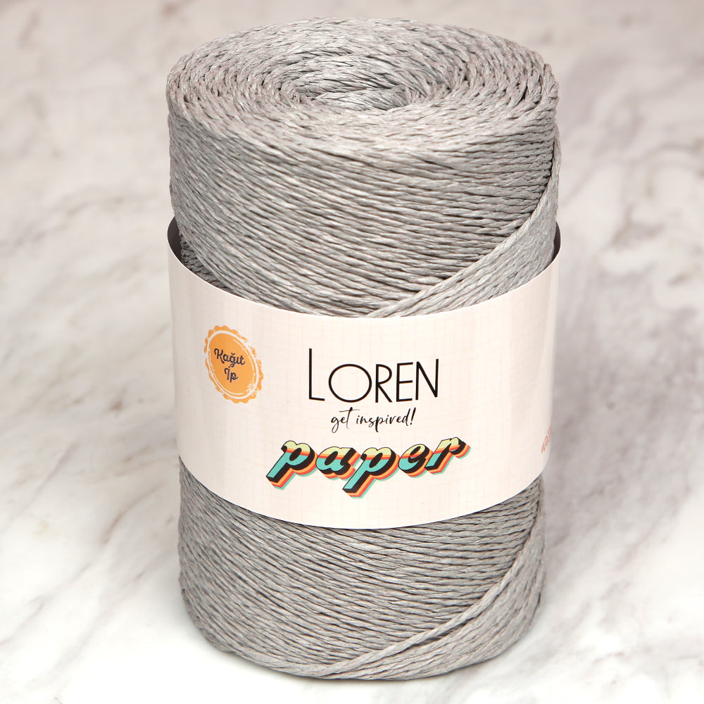 Loren Paper Yarn, Antracite - RH30