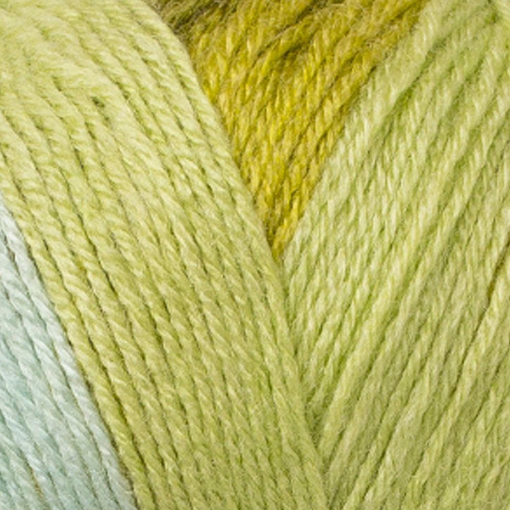 Madame Tricote Paris Merino Gold Batik Knitting Yarn, Variegated - 826