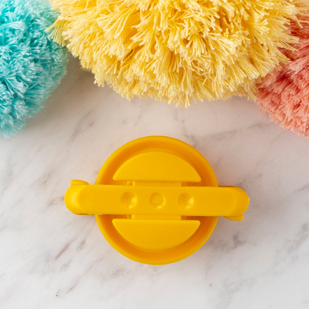 Loren Pom-Pom Maker, Small - Yellow