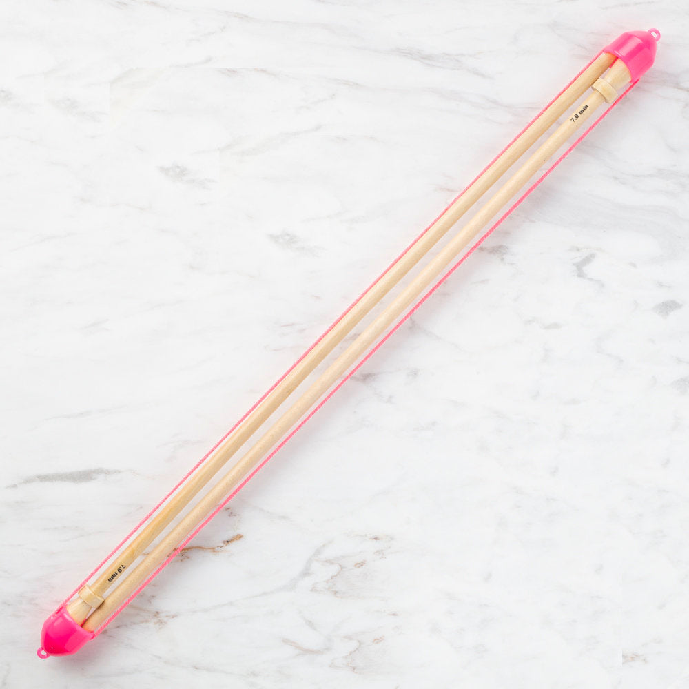 Loren Knitting Needle Point Protectors, Pink