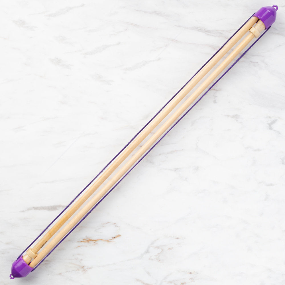 Loren Knitting Needle Point Protectors, Purple