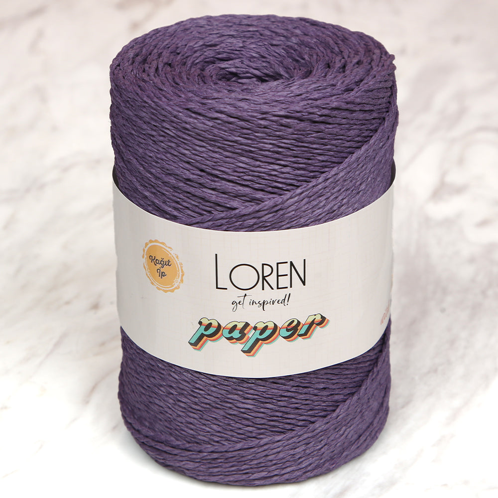 Loren Paper Yarn, Purple - RH16