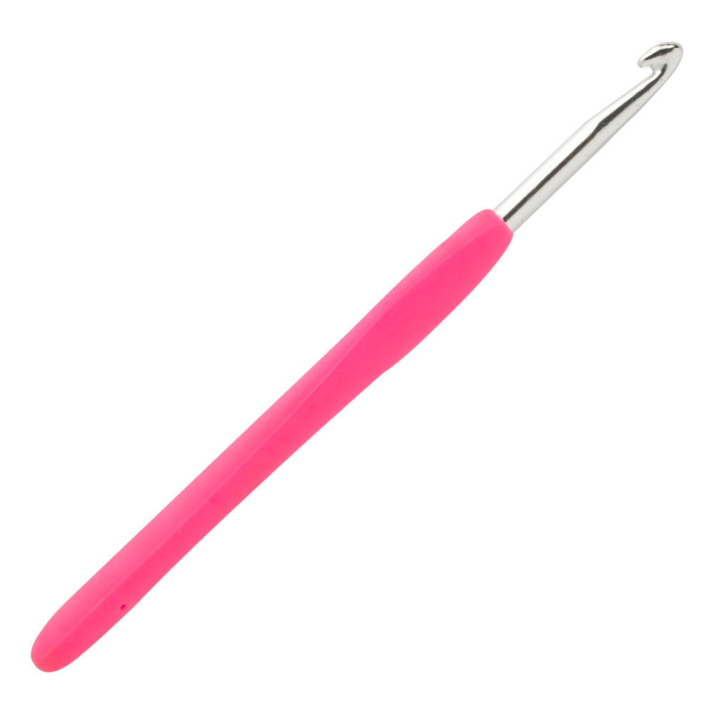 Loren 5 mm Soft Handled Crochet Hook, Pink