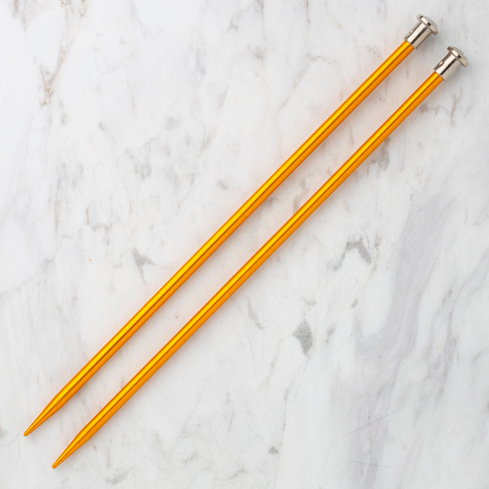 Kartopu 6 mm 25 cm Knitting Needles for Kid, Yellow