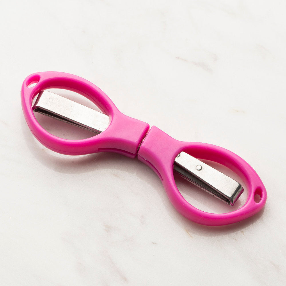 Loren Folding Scissors, Pink