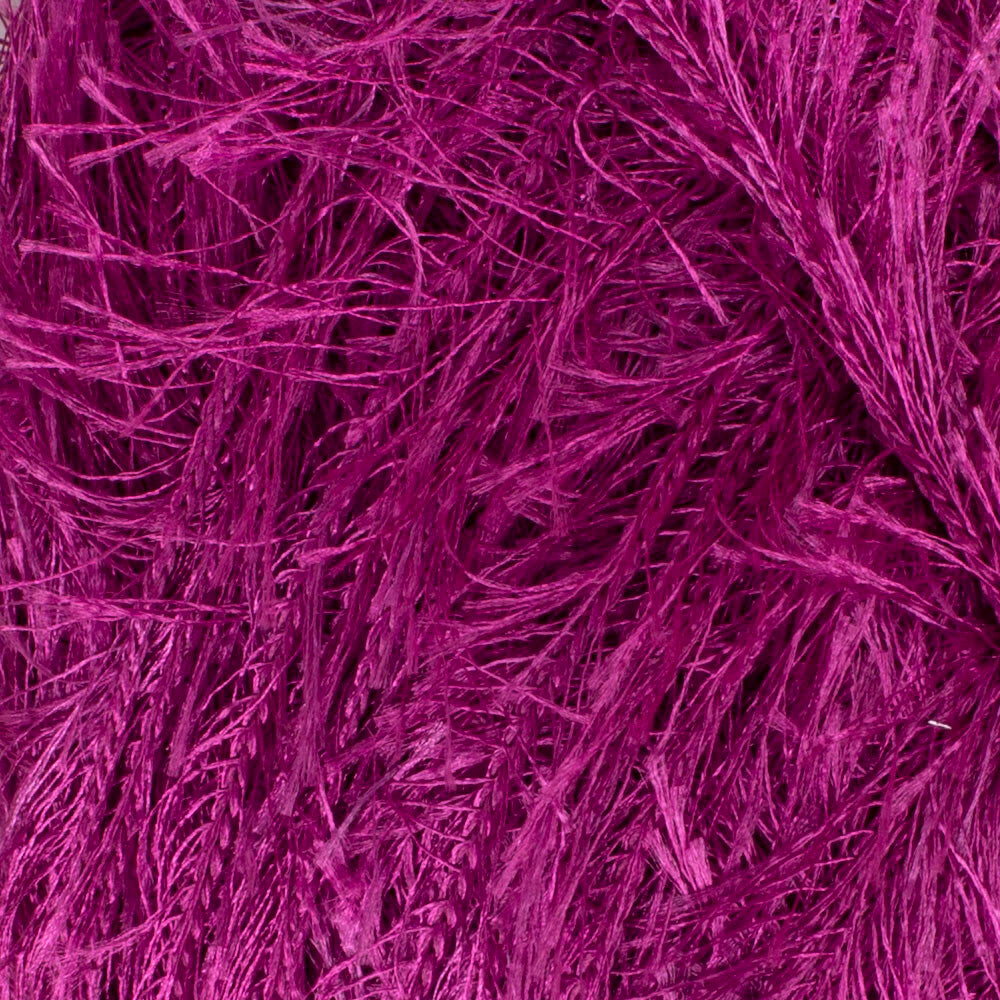 Loren Furry Knitting Yarn, Purple - RF031