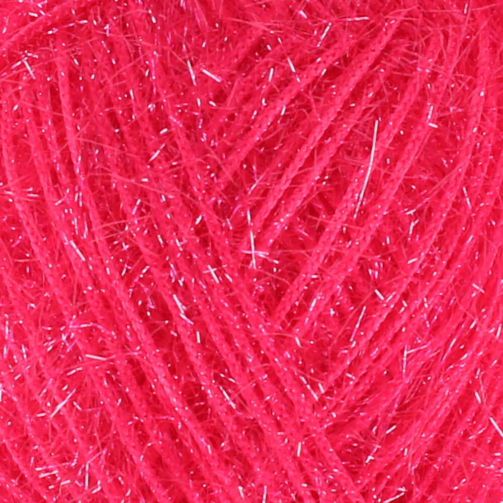 Loren Silver Knitting Yarn, Fuchsia - RS0021