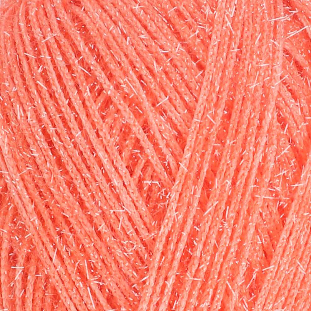 Loren Silver Knitting Yarn, Orange - RS0019