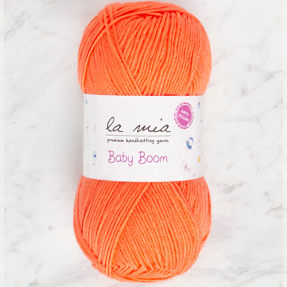 La Mia Baby Boom Yarn, Neon Pink - 1212