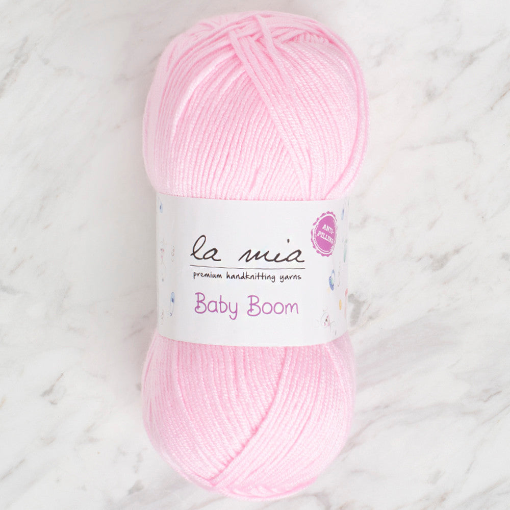 La Mia Baby Boom Yarn, Baby Pink - 782