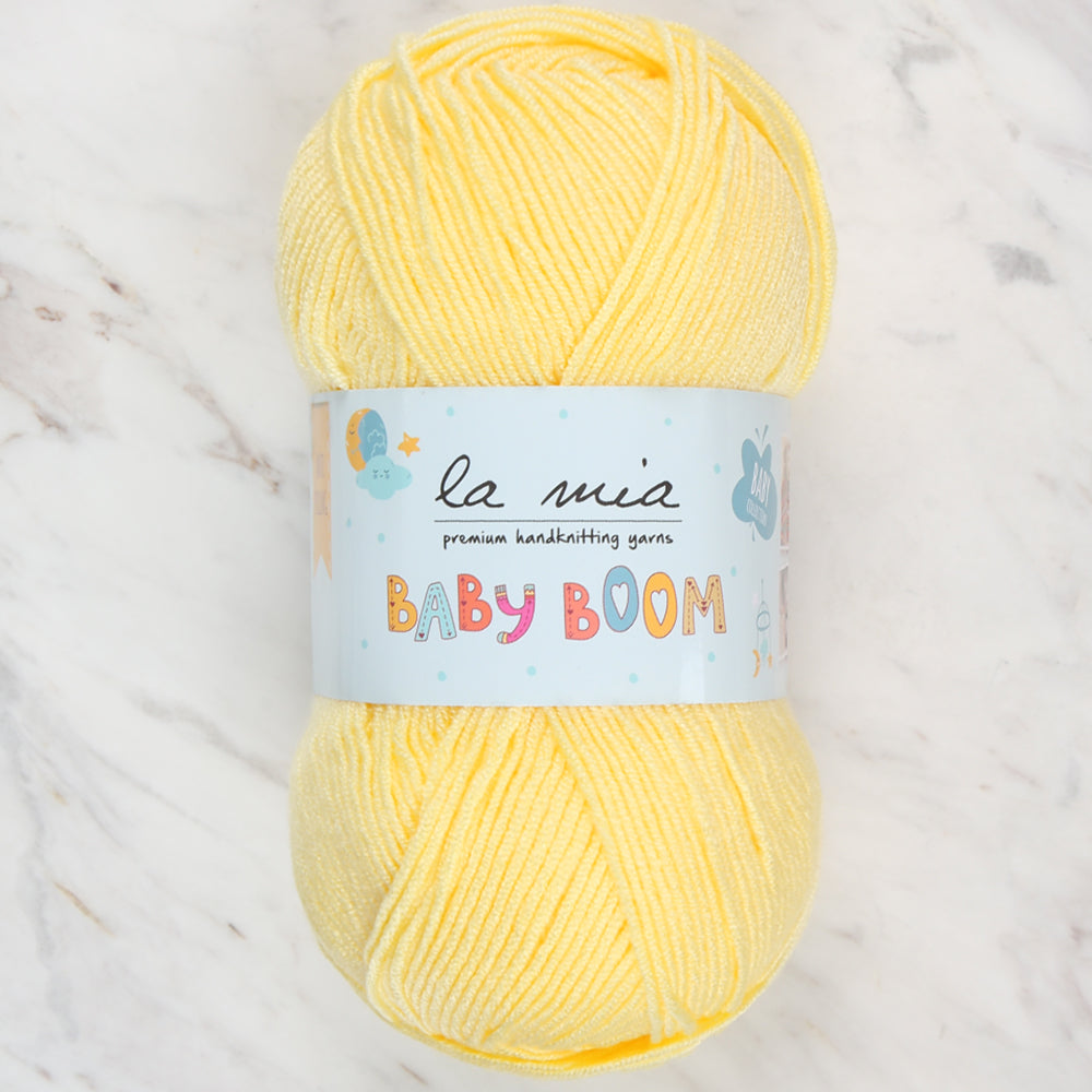 La Mia Baby Boom Yarn, Yellow - 331