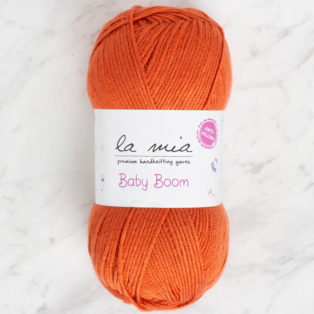 La Mia Baby Boom Yarn, Brick - 1210