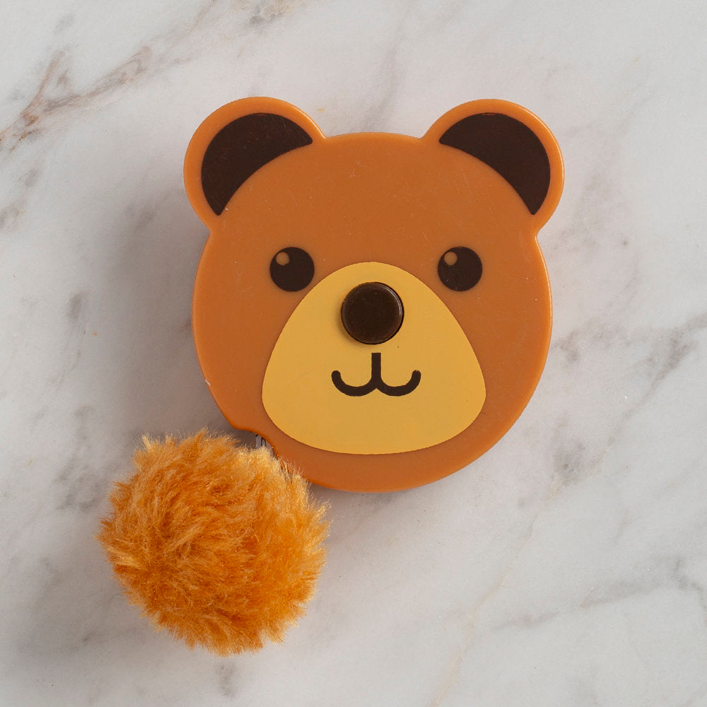 Loren Retractable Soft Tape Measure, Bear with a Tail