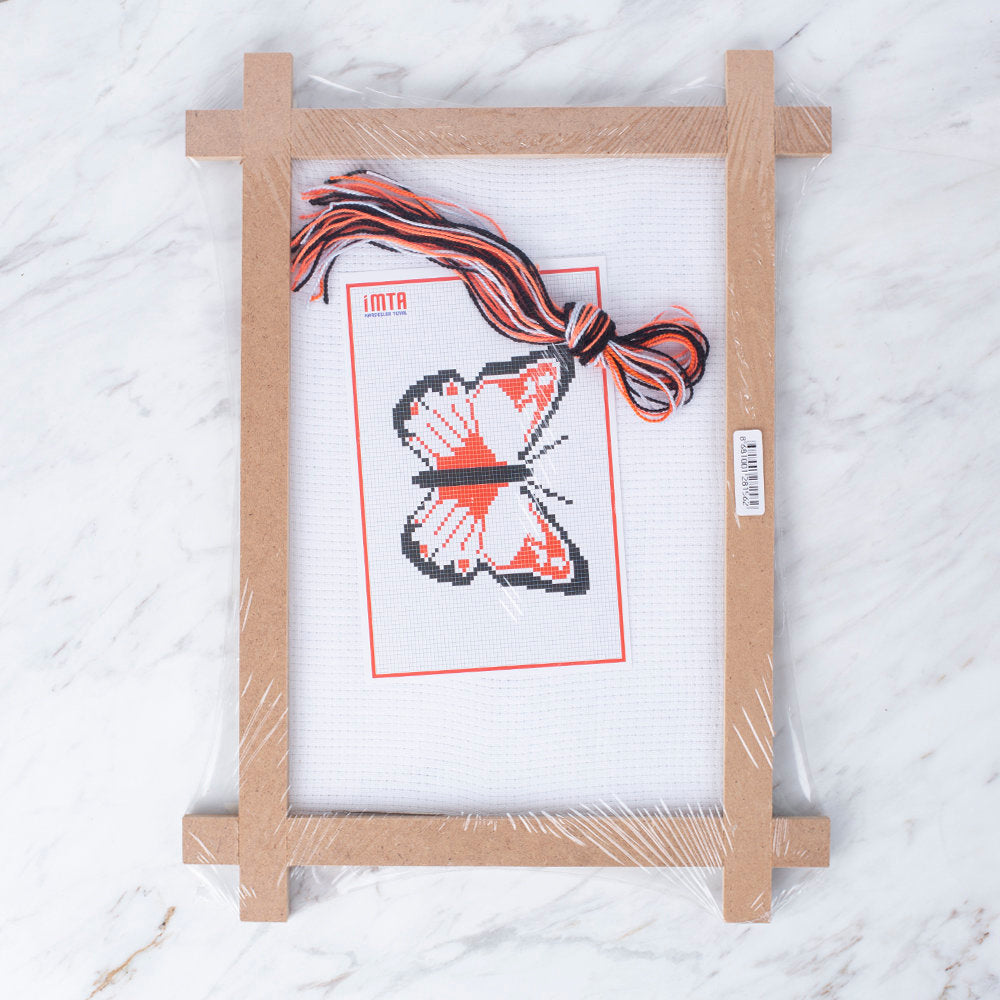 Loren Cross Stitch Kit - Butterfly