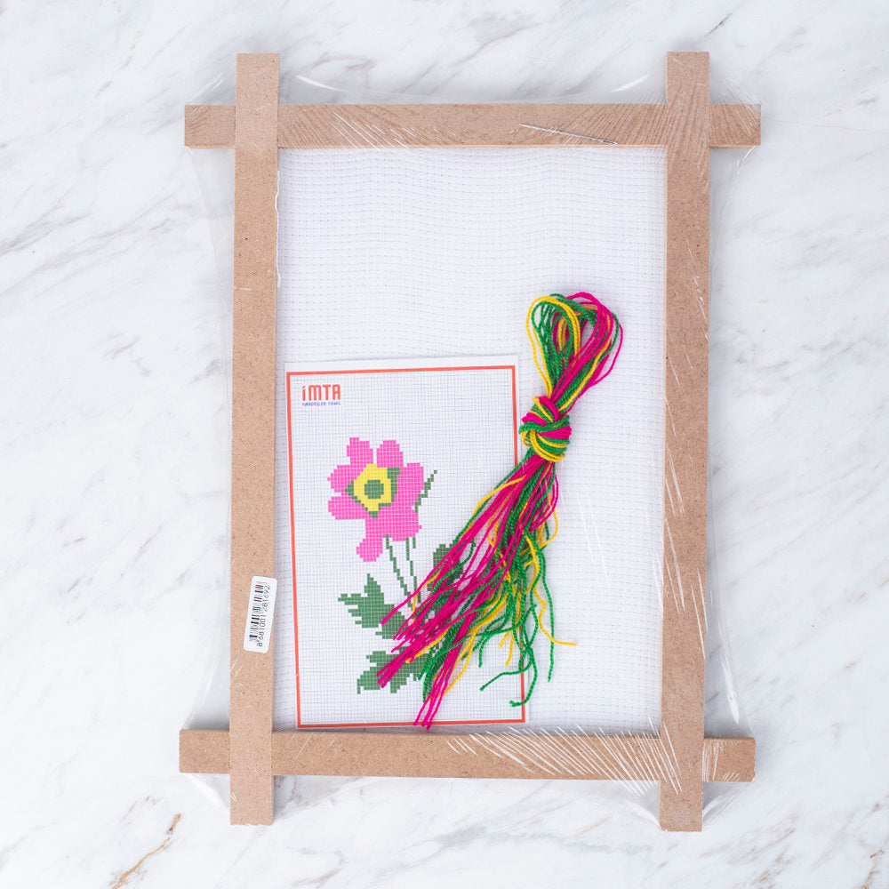 Loren Cross Stitch Kit - Floral