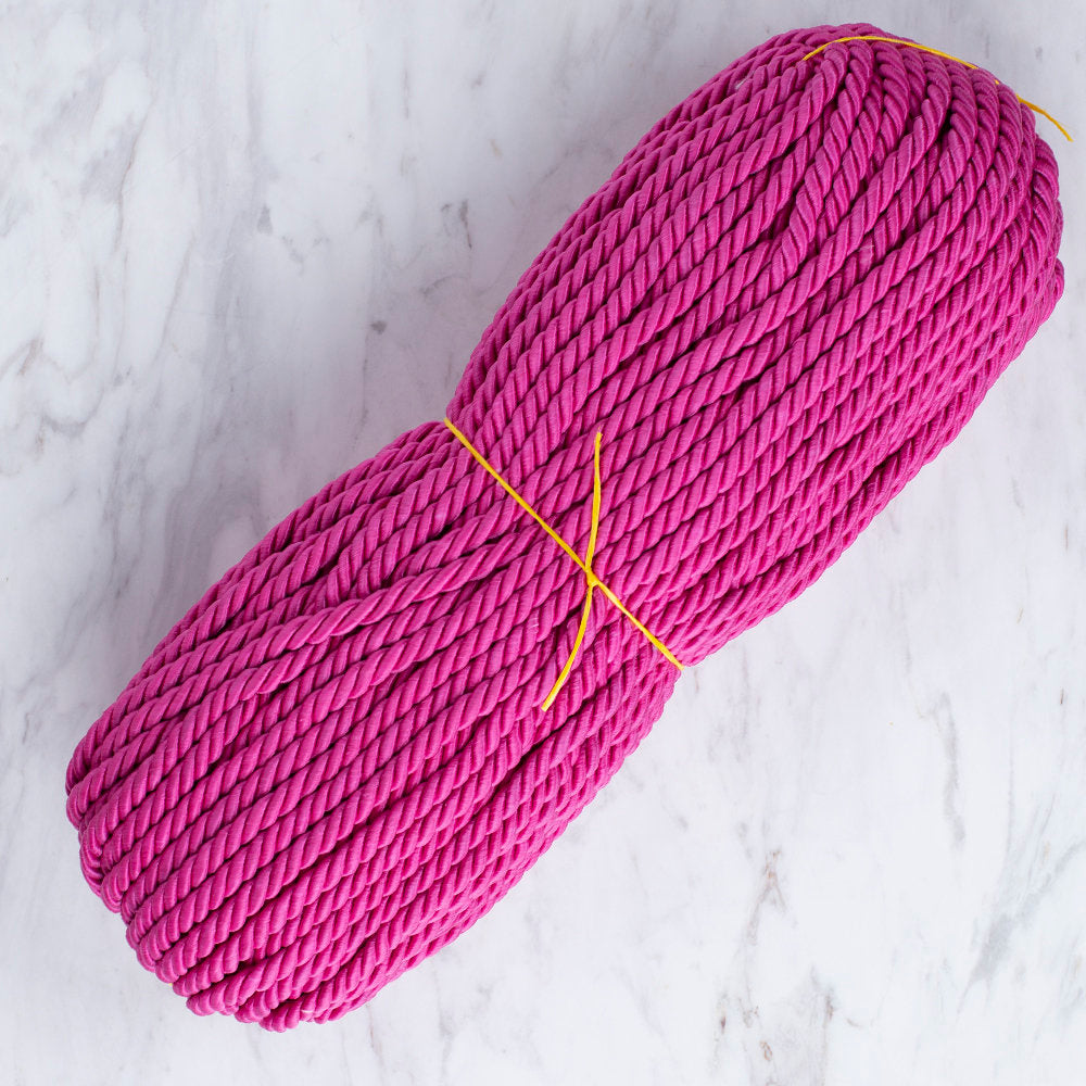 Loren 50mt Jute Cord - Fuchsia