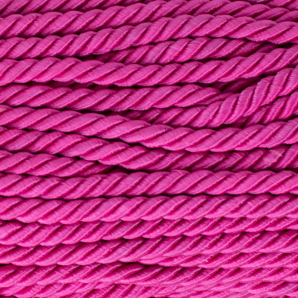 Loren 50mt Jute Cord - Fuchsia