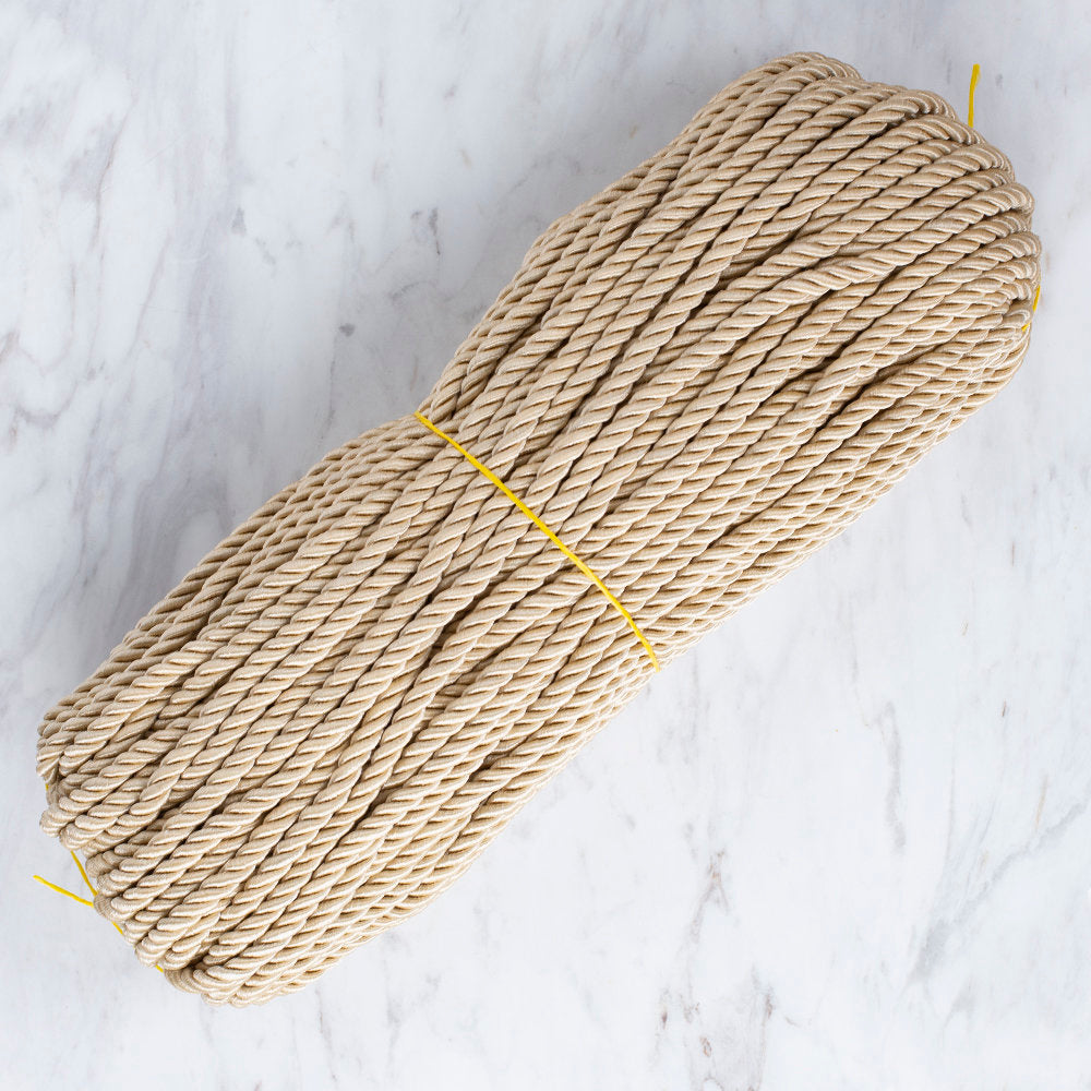 Loren 50mt Jute Cord - Light Beige