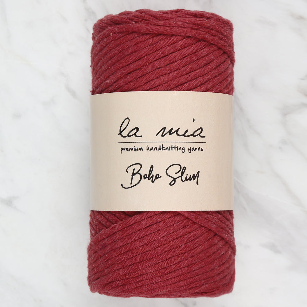 La Mia Boho Slim Yarn, Red - L033