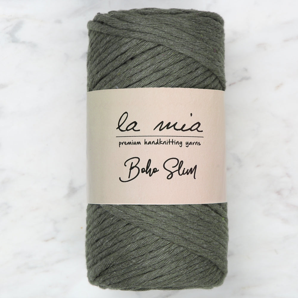 La Mia Boho Slim Yarn, Khaki - L216