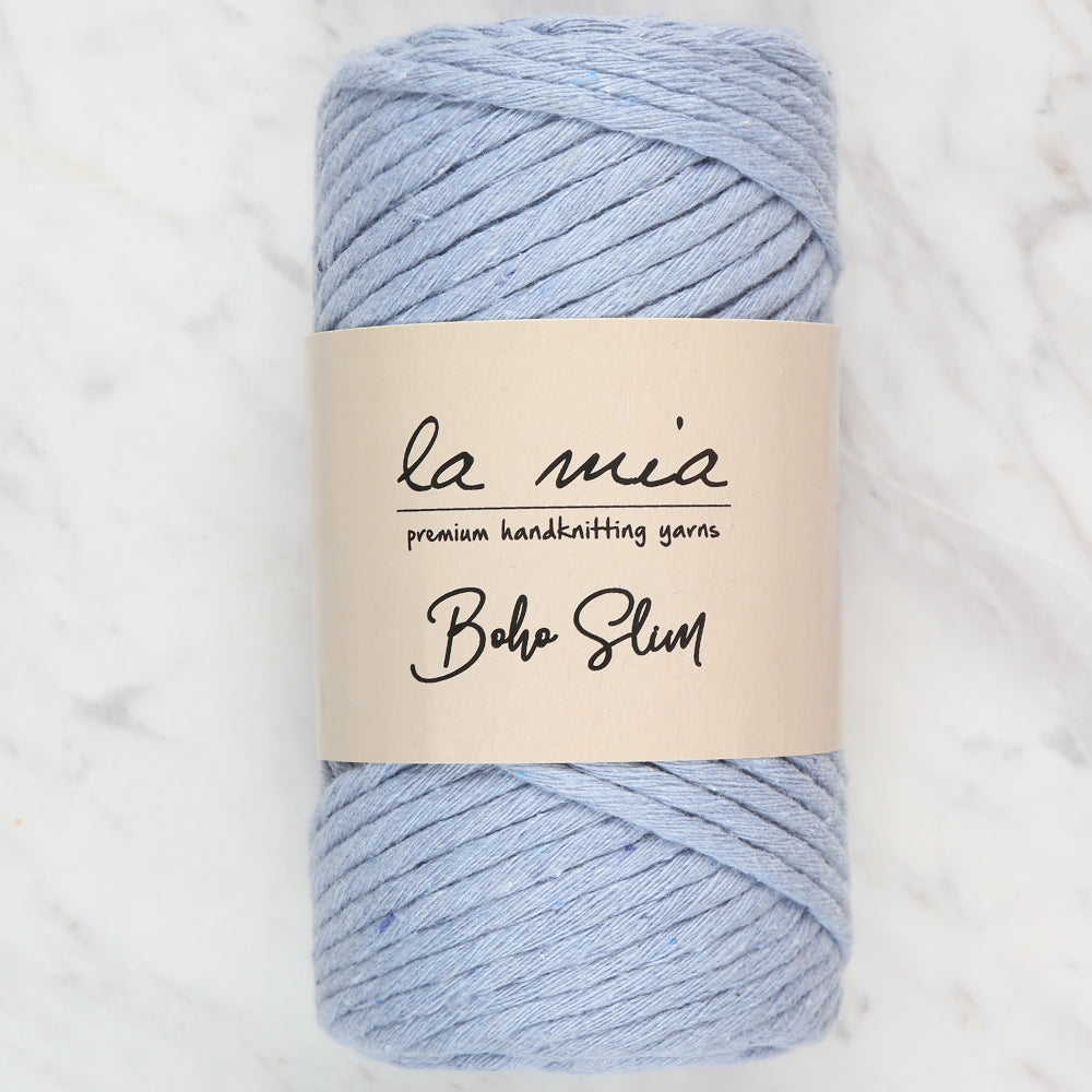 La Mia Boho Slim Yarn, Light Blue - L069