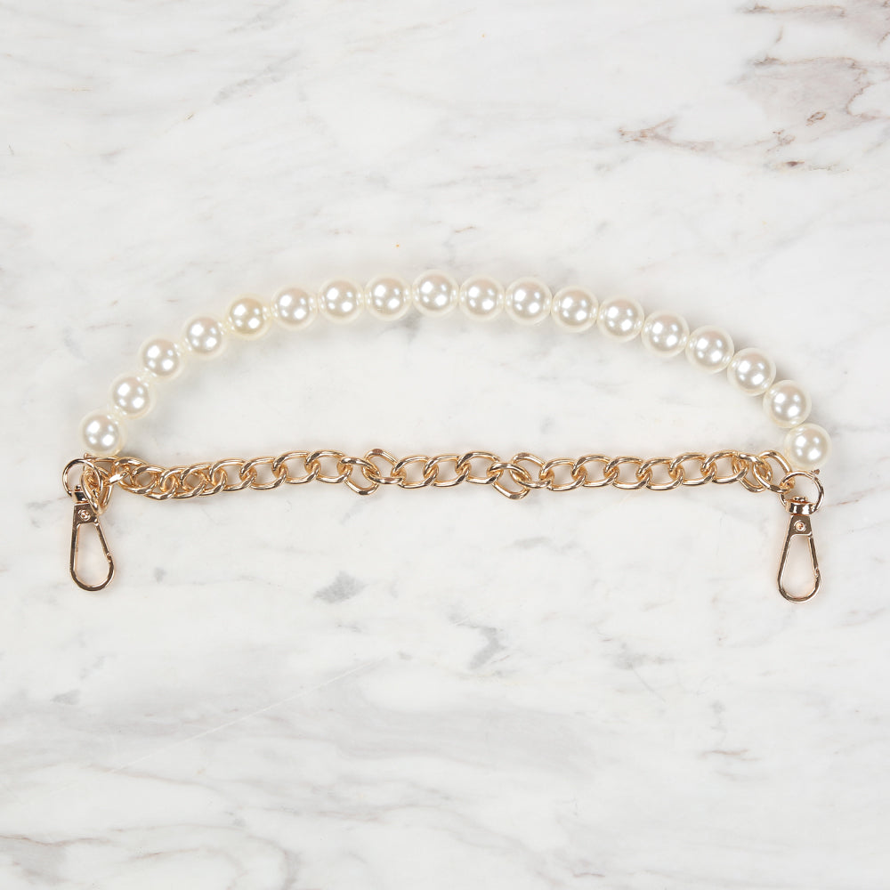 Nas Bag Hanger Pearl - Gold