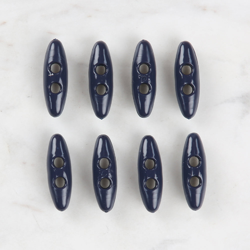 Loren Crafts 8 Pack Shepherd Button, Navy Blue - 11