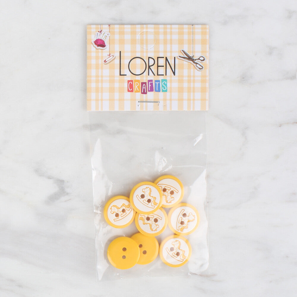 Loren Crafts 8 Pack Yellow - 503