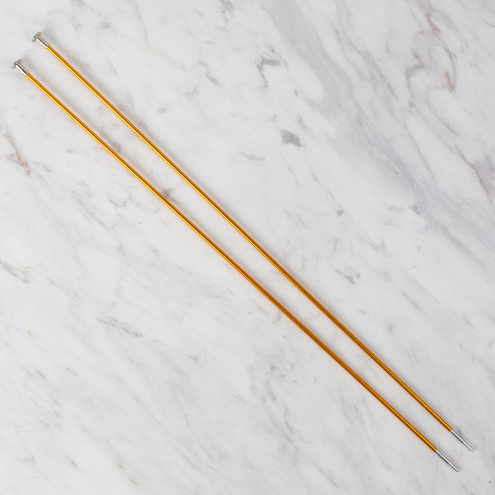 Loren Rythm Knitting Needle, Metal, 3mm, Yellow