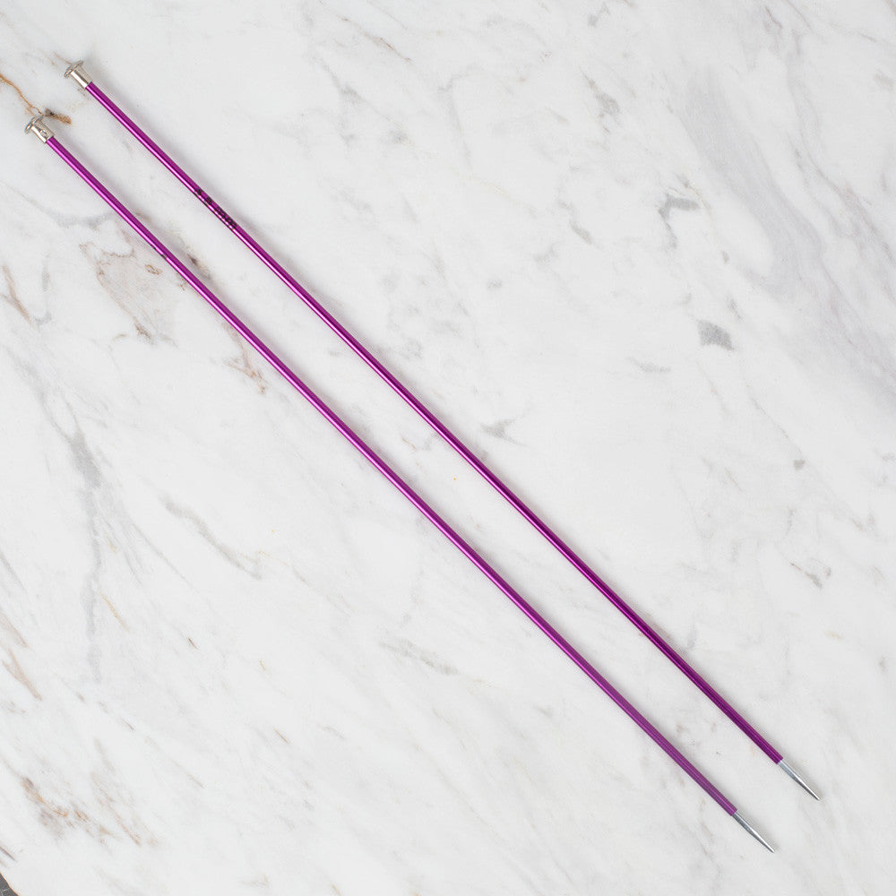 Loren Rythm Knitting Needle, Metal, 3,5mm, Purple