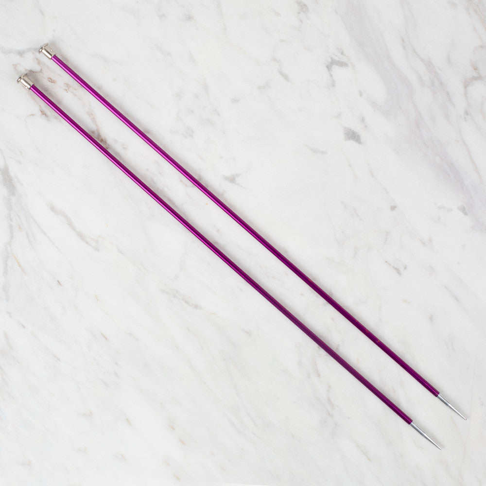 Loren Rythm Knitting Needle, Metal, 4mm, Purple