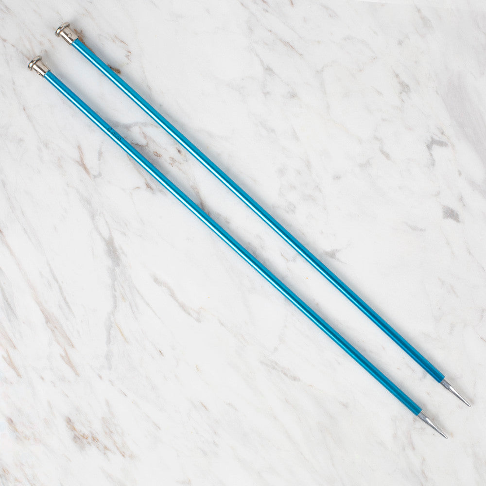 Loren Rythm Knitting Needle, Metal, 6mm, Blue