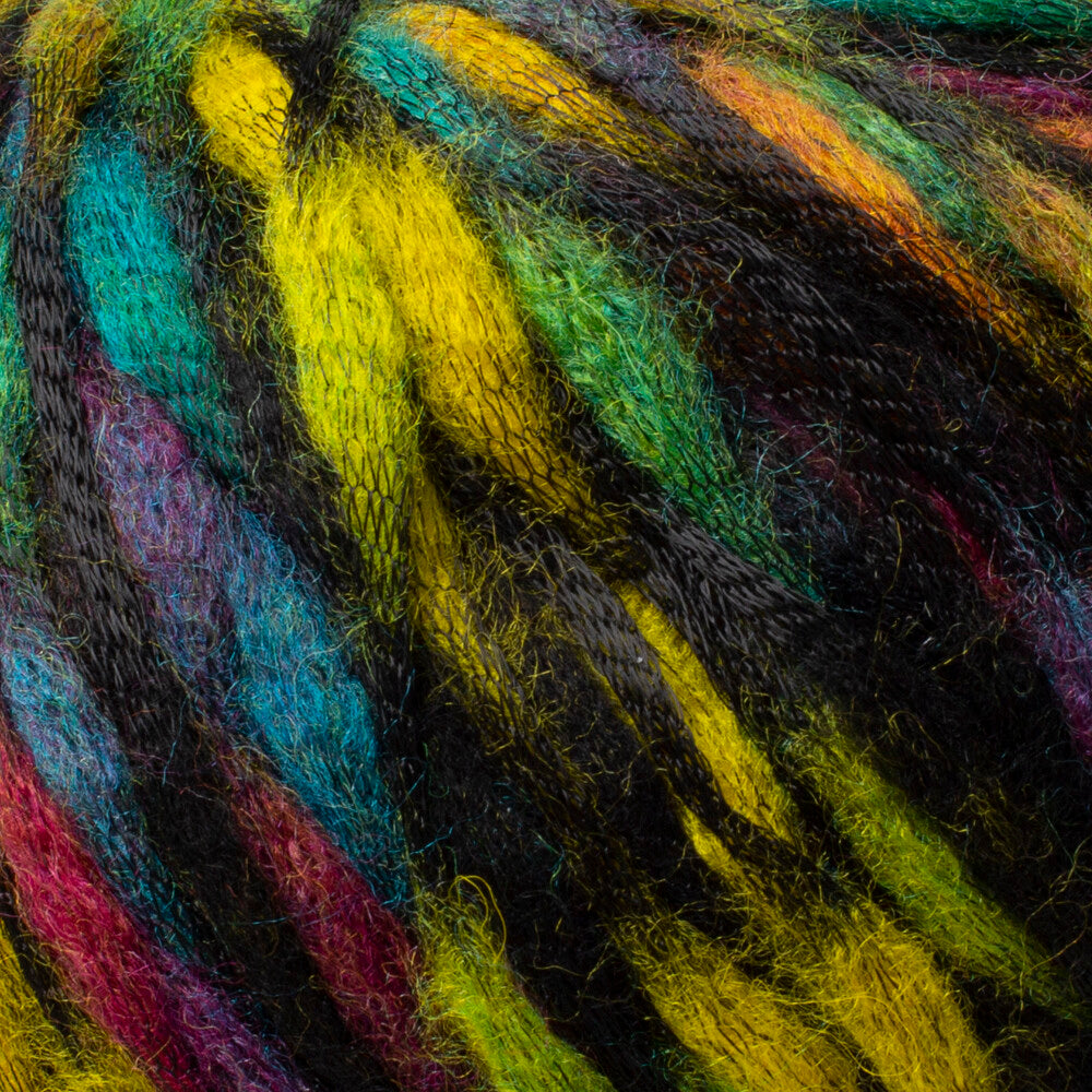 La Mia Big Bang Knitting Yarn, Variegated - LBB07