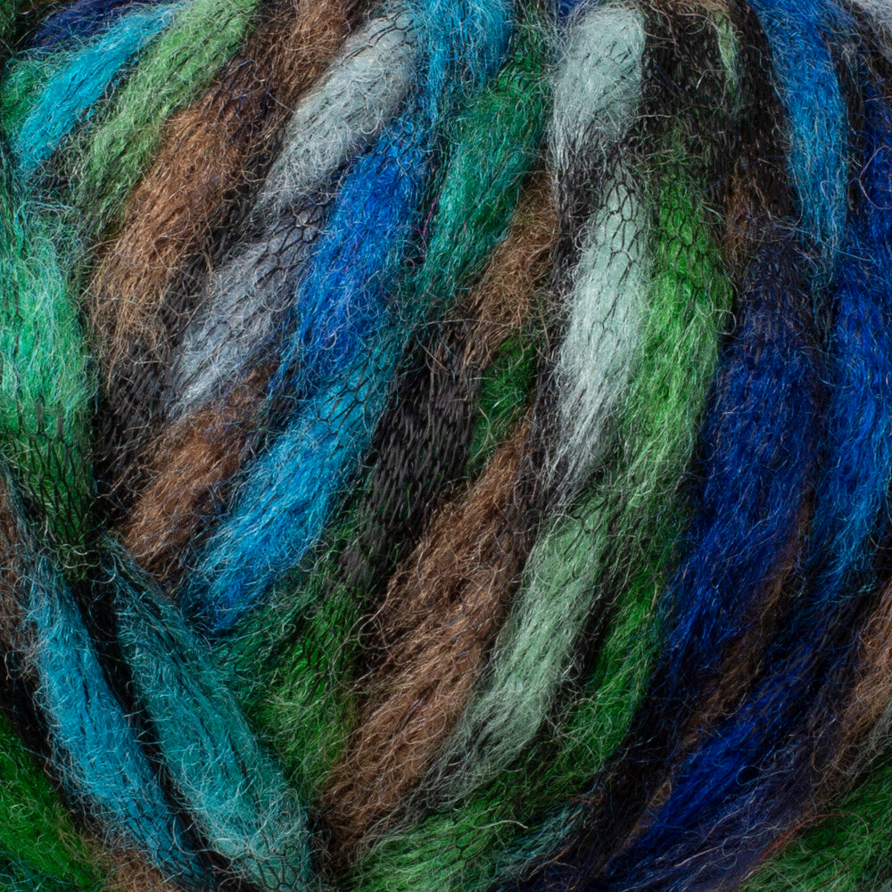 La Mia Big Bang Knitting Yarn, Variegated - LBN15