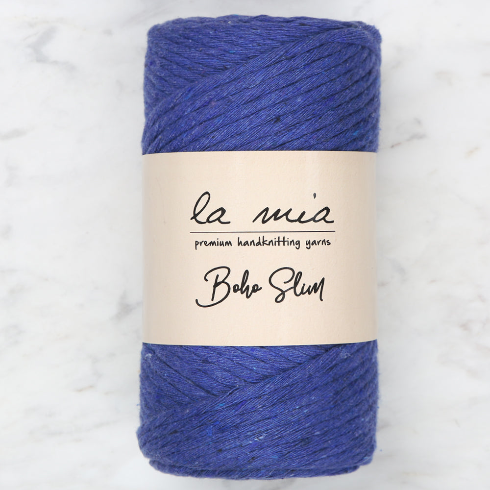 La Mia Boho Slim Yarn, Saks Blue - L020