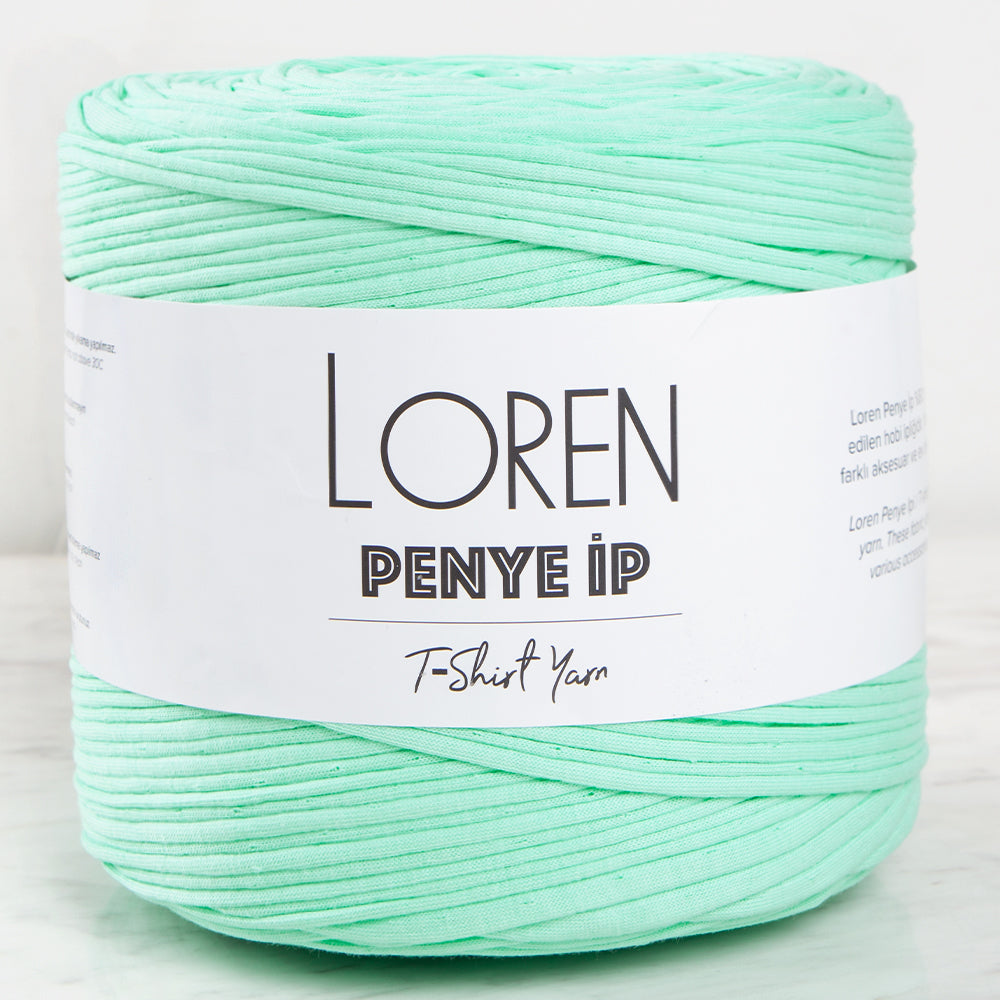 Loren T-Shirt Yarn, Green - 45