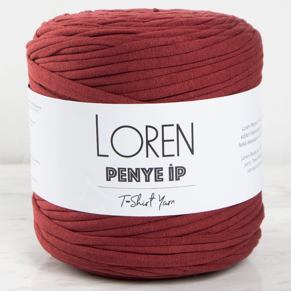 Loren T-Shirt Yarn, Cherry Red - 30
