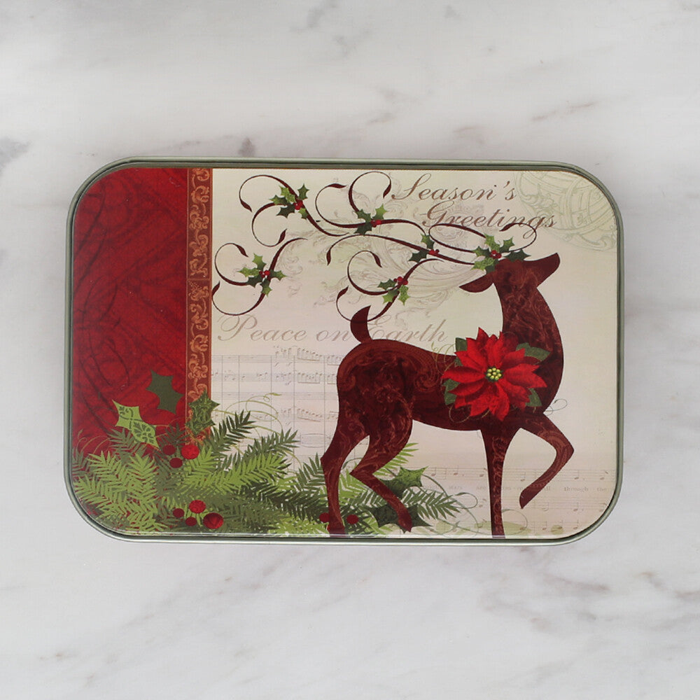 Loren Patterned Tin Storage Box