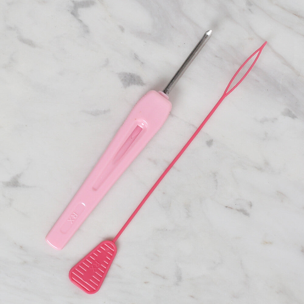 Loren Punch Needle, Pink