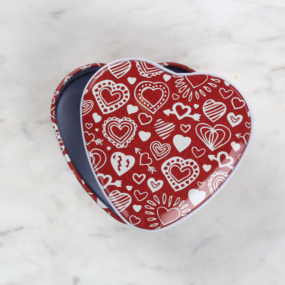 Nas Metal Storage Box - Heart