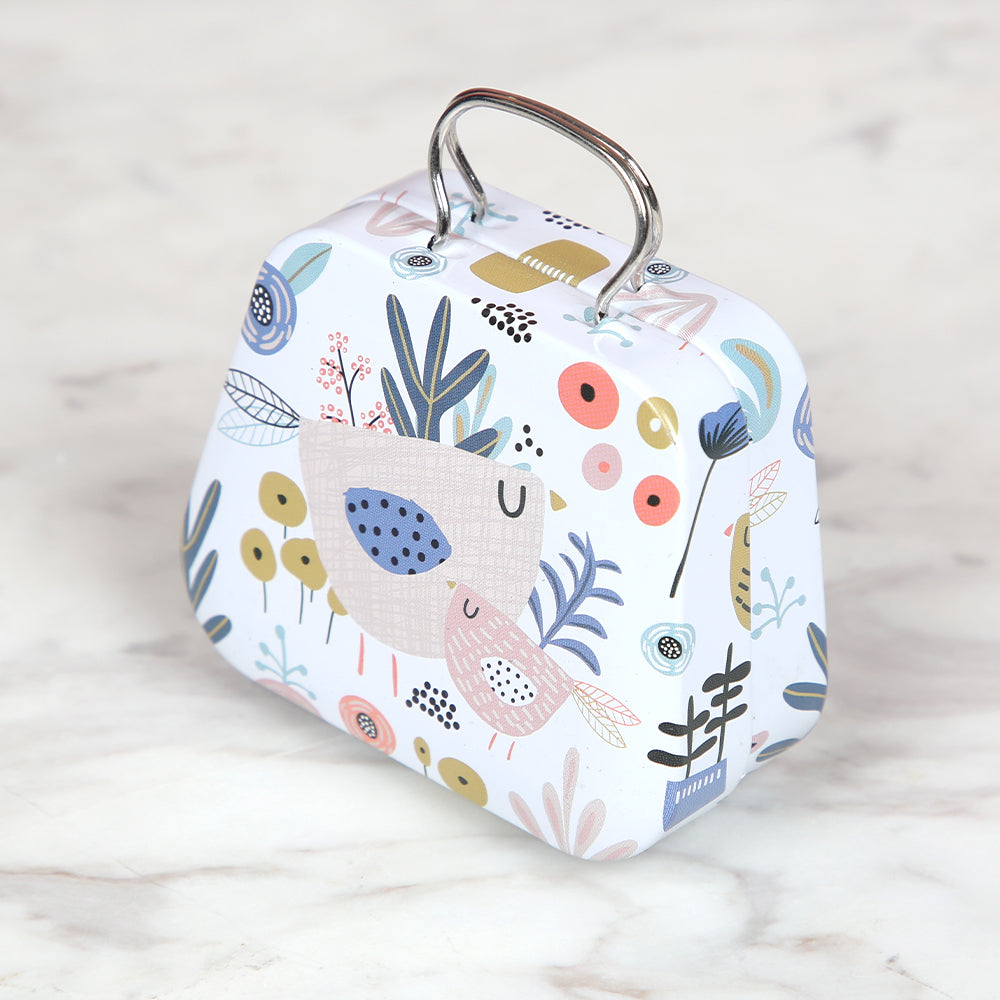 Nas Metal Storage Box Bag - Patterned